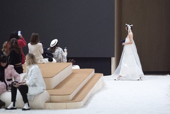 Défilé Chanel, collection Haute Couture printemps-été 2022, au Grand Palais. Paris, le 25 janvier 2022.