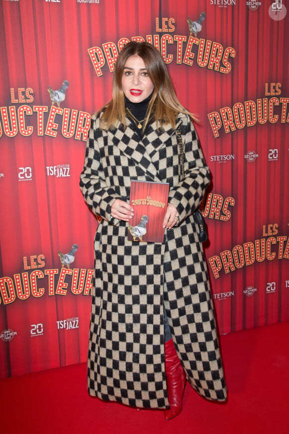 Julie Zenatti - Première de la pièce "Les producteurs" au Théâtre de Paris. Le 2 décembre 2021. © Christophe Clovis / Bestimage