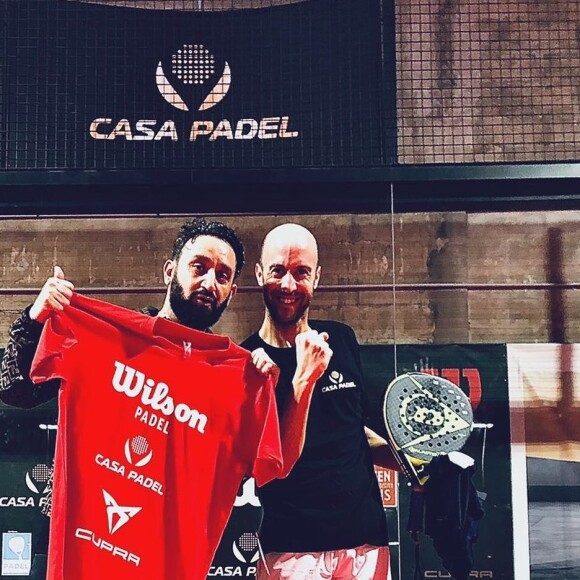 Cyril Hanouna a remporté son premier tournoi de padel en novembre 2021