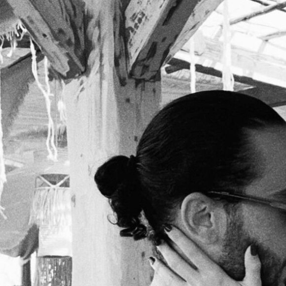 Thylane Blondeau a souhaité un joyeux anniversaire à son fiancé Ben Attal. Janvier 2022.