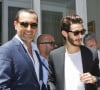 Gilles Lellouche et Pierre Niney à l'hôtel intercontinental Carlton pendant le 68e Festival de Cannes.