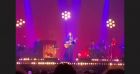 Concert de Carla Bruni, le 26 janvier 2022, à l'Olympia, à Paris. Vidéo partagée par Karine Le Marchand sur Instagram.