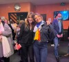 Carla Bruni et Vanille Clerc à l'Olympia, le soir du concert donné par Carla, le 26 janvier 2022