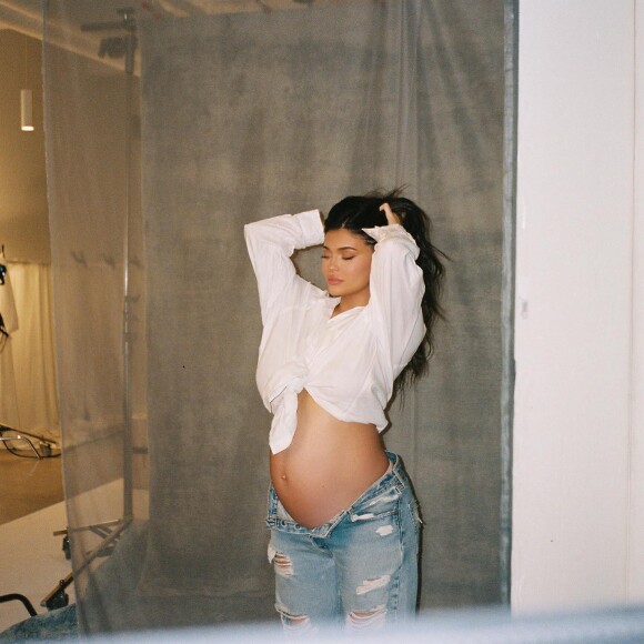 Kylie Jenner, enceinte de son deuxième enfant, sur Instagram. 2022