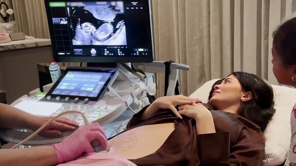 Kylie Jenner révèle être enceinte de son 2ème enfant avec Travis Scott dans une vidéo publiée sur son compte Instagram, le 7 septembre 2021.