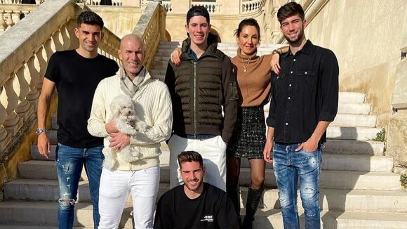 Zinédine Zidane va être grand-père ! L'un de ses fils annonce la grossesse de sa fiancée en photos