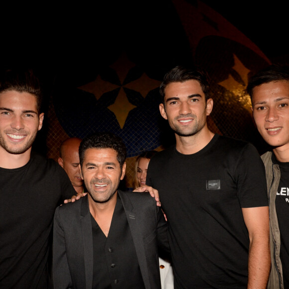 Exclusif - Jamel Debbouze, Luca et Enzo Zidane, Dris Zidane (neveu de Z. Zidane) - After show lors du festival "Marrakech du Rire 2018" à Marrakech au Maroc le 24 juin 2018. © Rachid Bellak/Bestimage