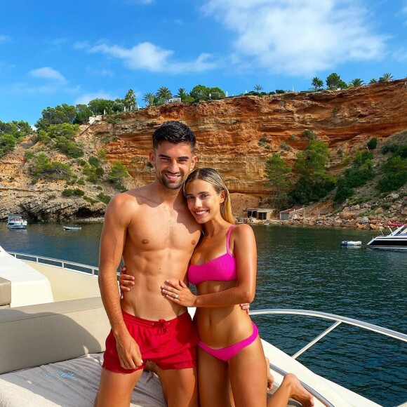 Enzo Zidane et sa chérie Karen Goncalves.