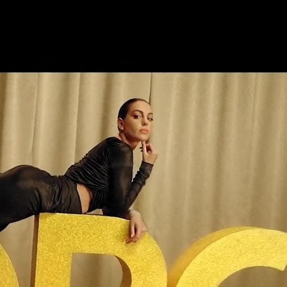 Georgina Rodriguez, la femme de Cristiano Ronaldo, dans le documentaire "I Am Georgina" (Netflix). Le 21 décembre 2021. 