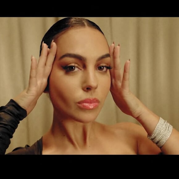 Georgina Rodriguez, la femme de Cristiano Ronaldo, dans le documentaire "I Am Georgina" (Netflix). Le 21 décembre 2021. 