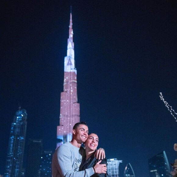 Cristiano Ronaldo et Georgina Rodriguez en vacances à Dubaï avec leurs enfants. © Instagram / Georgina Rodriguez