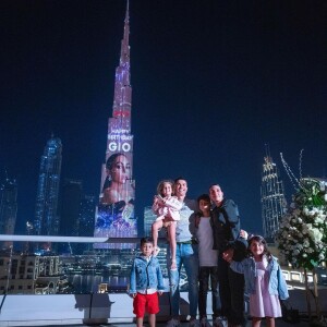 Cristiano Ronaldo et Georgina Rodriguez en vacances à Dubaï avec leurs enfants. © Instagram / Georgina Rodriguez