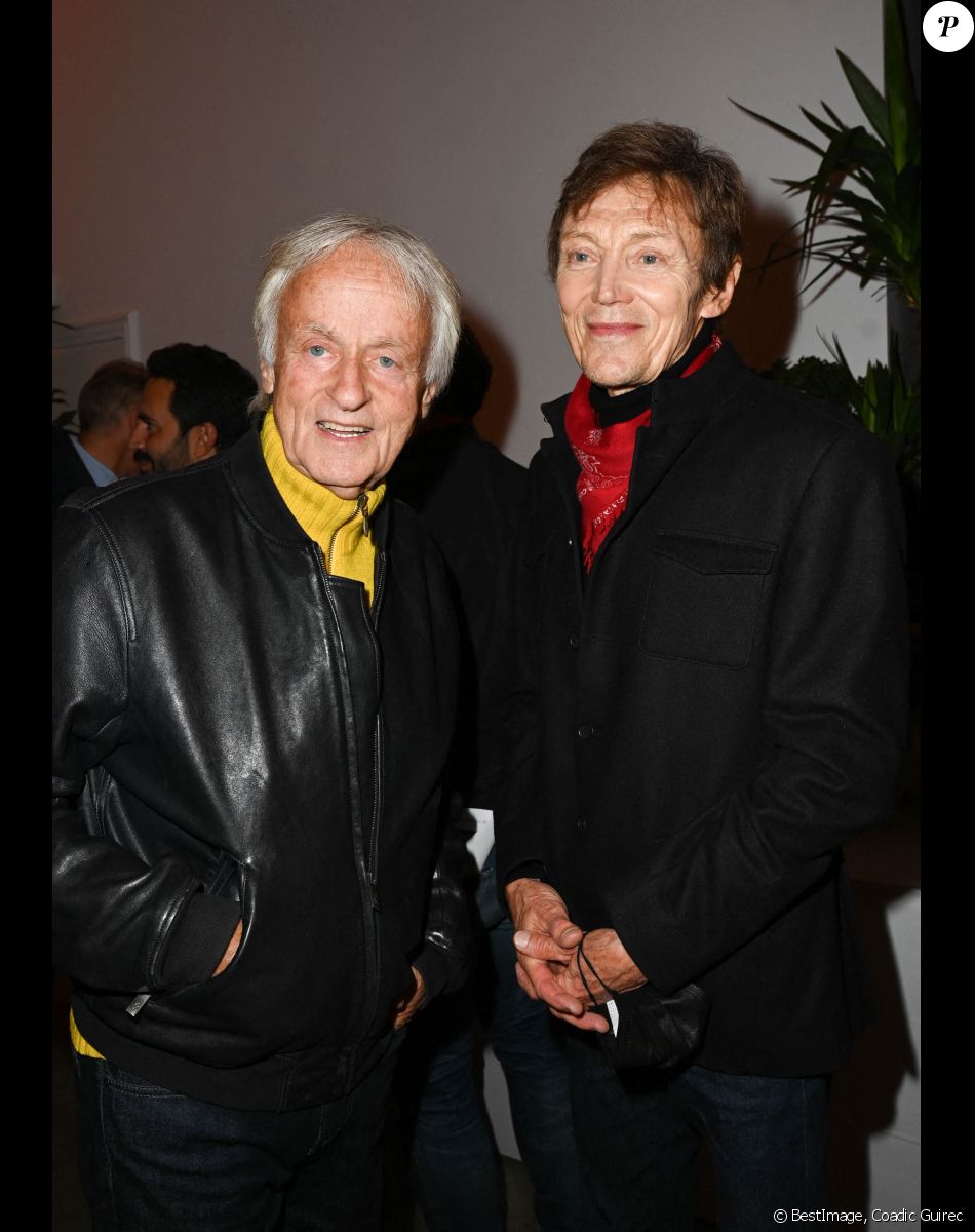 Exclusif - Dave et Patrick Loiseau - Soirée de lancement du premier livre de R. Perez "Ma mère, Dieu et Sylvie Vartan" aux éditions Les Escales dans les salons Hoche à Paris le 29 septembre 2021. © Coadic Guirec/Bestimage