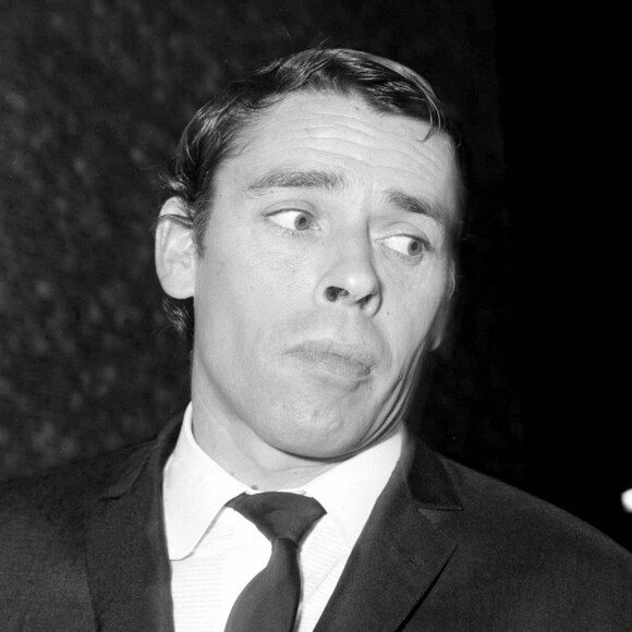 Portrait de Jacques Brel à Paris.