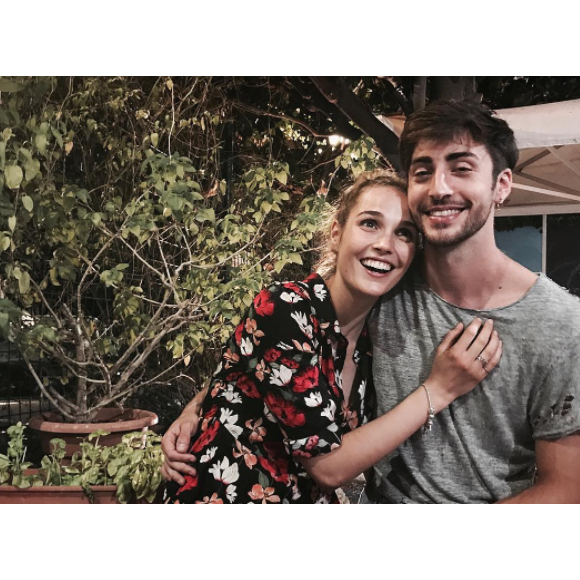 Camille Lou et son ex-amoureux Gabriele.
