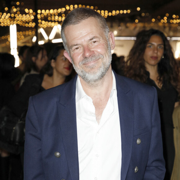Éric Naulleau - Arrivées au défilé de mode Femmes prêt-à-porter printemps-été 2022 "Balmain" à la Seine Musicale à Paris. Le 29 septembre 2021