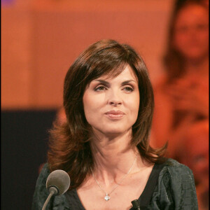 Caroline Barclay lors de l'enregistrement de l'émission de Patrick Sébastien "La télé de Patrick Sébastien" en 2005