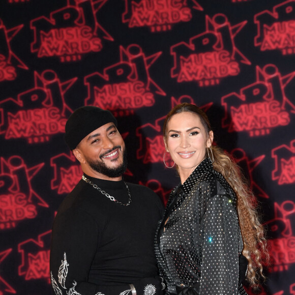Slimane et Vitaa - 23e édition des NRJ Music Awards 2021 au Palais des Festivals de Cannes, le 20 novembre 2021. © Rachid Bellak/Bestimage