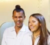 Stromae et sa femme Coralie Barbier ( enceinte) - Le chanteur Stromae, sa femme Coralie Barbier Paris le 6 avril 2018 