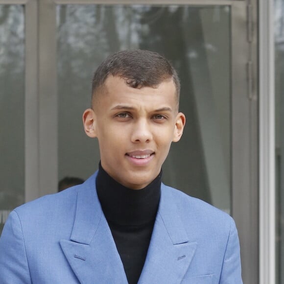 Stromae - People à la sortie du défilé de mode "Louis Vuitton", collection prêt-à-porter automne-hiver 2015/2016, à Paris. Le 11 mars 2015