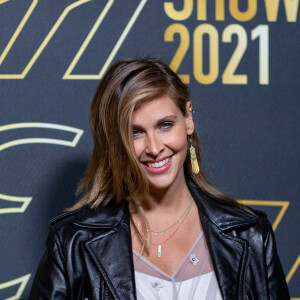 Ophélie Meunier (enceinte) - Photocall du défilé Etam Live Show 2021 à l'Opéra Garnier à Paris le 4 octobre 2021. © Tiziano Da Silva / Bestimage