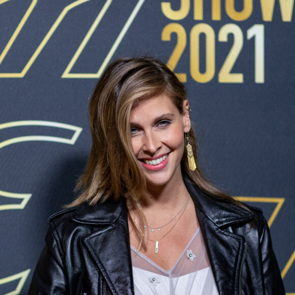 Ophélie Meunier (enceinte) - Photocall du défilé Etam Live Show 2021 à l'Opéra Garnier à Paris le 4 octobre 2021. © Tiziano Da Silva / Bestimage