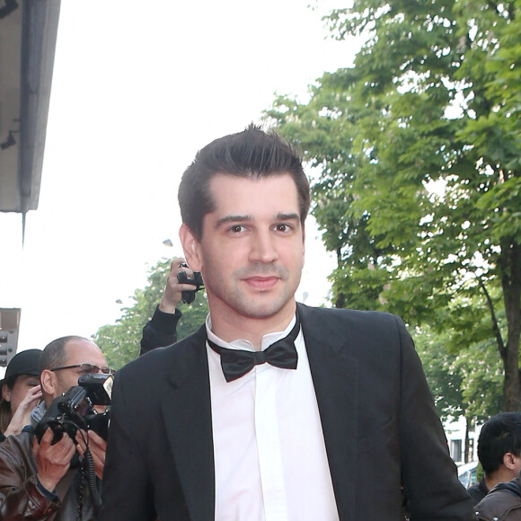 Mathieu Johann - Arrivees - 4eme edition du "Global Gift Gala", copresidee par Eva Longoria et presentee par Nikos Aliagas, au George V a Paris le 13 mai 2013.