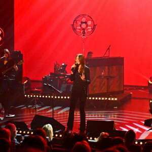 Carla Bruni Sarkozy en concert au Grimaldi Forum à Monaco, le 7 janvier 2022. © Bruno Bebert / Bestimage 