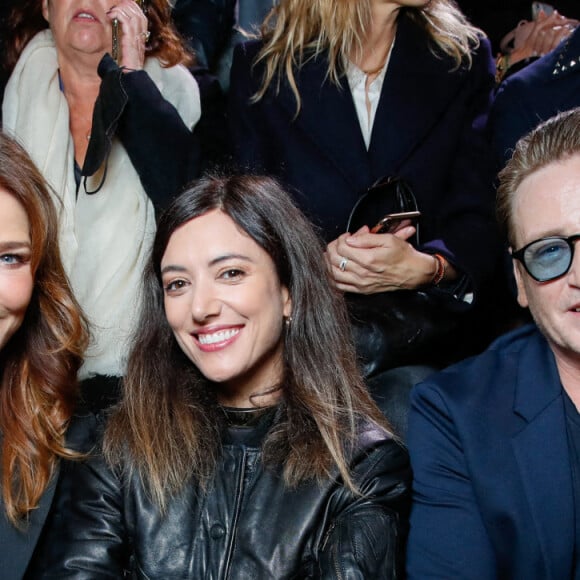 Carla Bruni Sarkozy, Vanessa Guide, Benoît Magimel - People au défilé Etam Live Show 2021 à l'Opéra Garnier à Paris le 4 octobre 2021. © Cyril Moreau / Rachid Bellak / Bestimage 