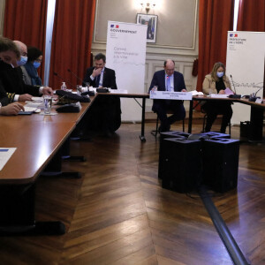 Comité interministériel à la Ville avec Jean Castex et Olivier Véran à Grenoble en Isère le 29 janvier 2022. © /Bestimage