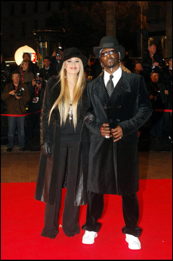 Lââm et son mari aux NRJ Music Awards 2006 à Cannes