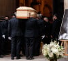 Obsèques de Thierry Mugler au temple protestant de l'Oratoire du Louvre à Paris le 4 février 2022.