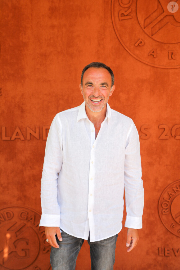 Nikos Aliagas au village des Internationaux de France de tennis de Roland Garros à Paris, France, le 11 juin 2021. © Dominique Jacovides/Bestimage