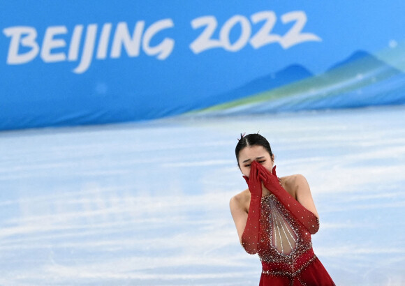 Zhu Yi à Pékin le 7 février 2022. Photo by Ma Ning/Xinhua/ABACAPRESS.COM