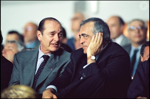 Jacques Chirac et Philippe Séguin en 1997