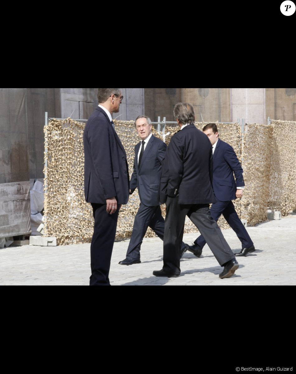 Claude Guéant - Cérémonie en hommage à Charles Pasqua à la cathédrale Saint-Louis des Invalides à Paris, le 3 juillet 2015. © Alain Guizard/Bestimage