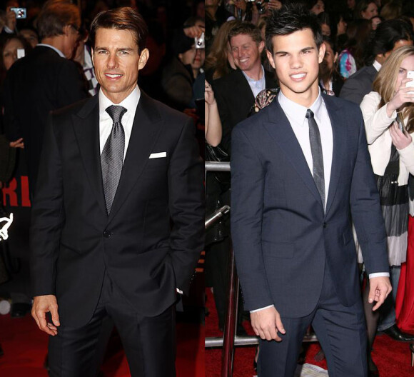 Tom Cruise et Taylor Lautner