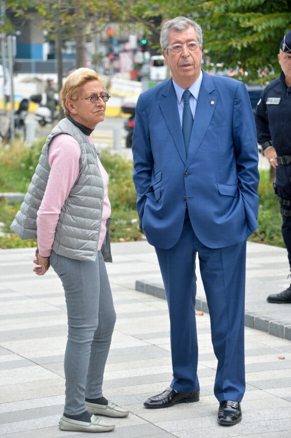 Isabelle et Patrick Balkany - Arrivées des époux Balkany au tribunal de Paris pour entendre la sentence concernant leur procès pour fraude fiscale le 13 septembre 2019.