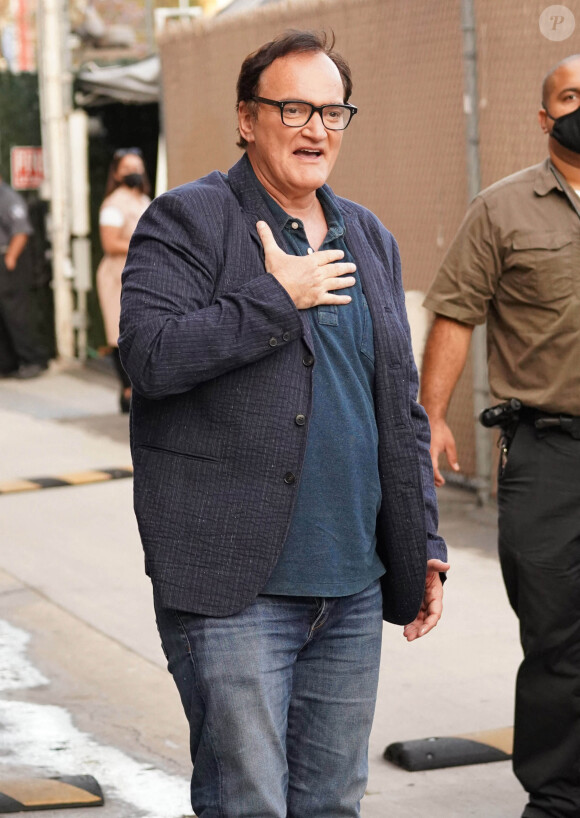 Quentin Tarantino se promène dans les rues de Los Angeles. Le 22 juin 2021
