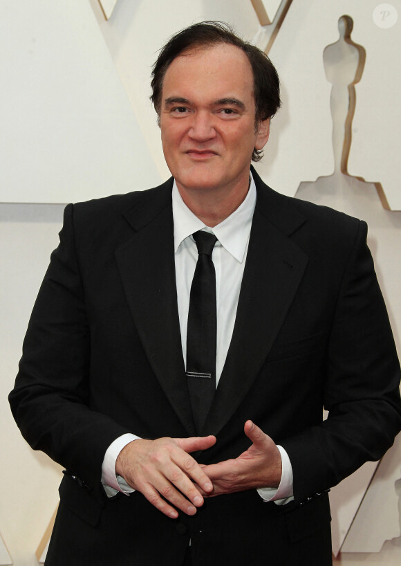 Quentin Tarantino lors du photocall des arrivées de la 92ème cérémonie des Oscars 2020 au Hollywood and Highland à Los Angeles, Californie, Etats-Unis, le 9 février 2020.