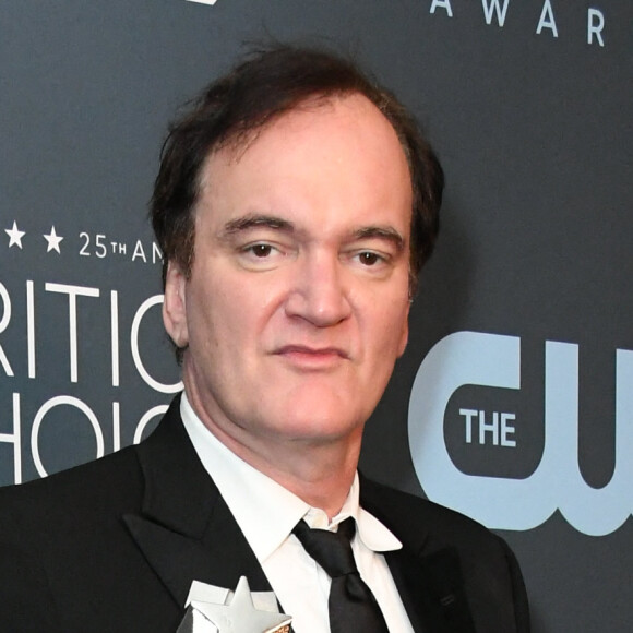 Quentin Tarantino lors de la press room de la 25ème édition de la soirée des Critics Choice Awards au Barker Hangar à Santa Monica, Los Angeles, Californie, Etats-Unis, le 12 janvier 2020. © Birdie Thompson/AdMedia via/Zuma Press/Bestimage