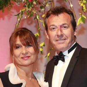 Jean-Luc Reichmann et sa femme Nathalie - Gala du 75ème Grand Prix de Monaco. © Claudia Albuquerque/Bestimage