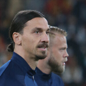 Zlatan Ibrahimovic lors du match de qualifications de la Coupe du Monde de football 2022 entre l'Espagne et la Suède au stade La Cartuja à Séville, Espagne, le 14 novembre 2021. L'Espagne a gagné 1-0. © Laurent Lairys/Panoramic/Bestimage