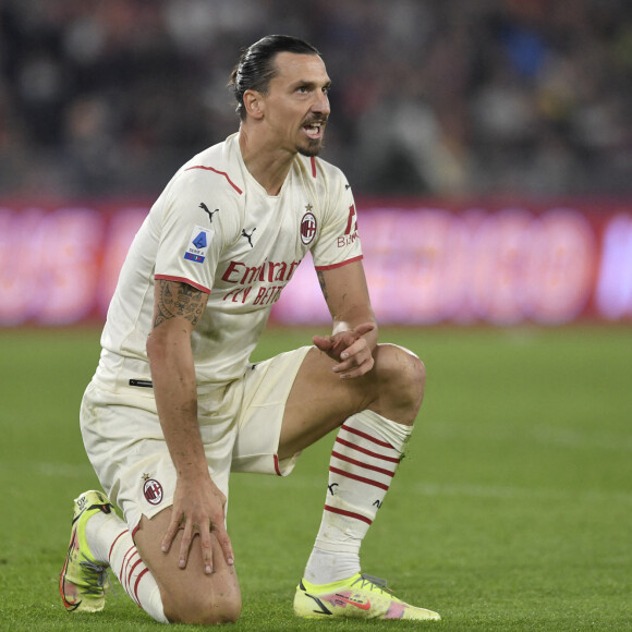 Zlatan Ibrahimovic - Serie A - As Rome vs Milan AC à Rome le 31 octobre 2021. © Antonietta Baldassarre/Panoramic/Bestimage