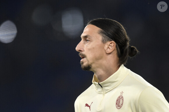 Zlatan Ibrahimovic - Serie A - As Rome vs Milan AC à Rome le 31 octobre 2021. © Antonietta Baldassarre/Panoramic/Bestimage