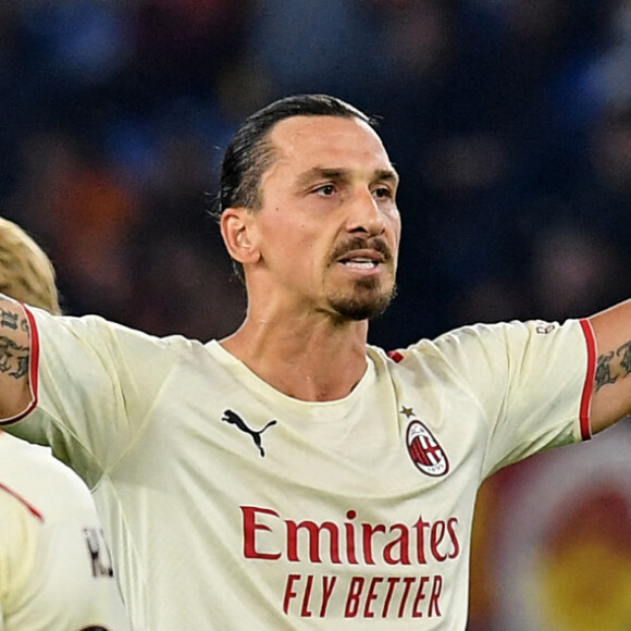 Zlatan Ibrahimovic - Serie A - As Rome vs Milan AC à Rome. © Image Sport /Panoramic/Bestimage