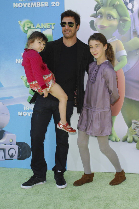 Dylan McDermott et ses filles Charlotte et Colette