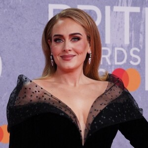 Adele - Photocall de la cérémonie des Brit Awards à l'O2 Arena à Londres.
