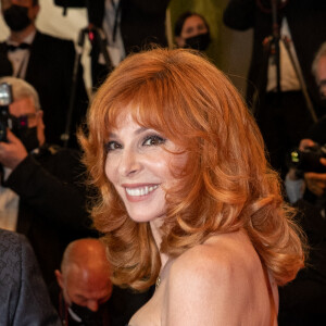 Mylène Farmer - Montée des marches du film " Flag Day" lors du 74e Festival International du Film de Cannes. © Borde-Jacovides-Moreau / Bestimage 