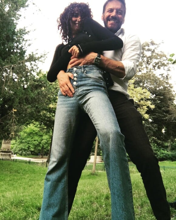 Samuel Le Bihan et sa compagne, le mannequin Stefania Cristian, sur Instagram.